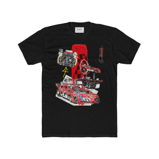 Racecar Cotton Crew Tee
