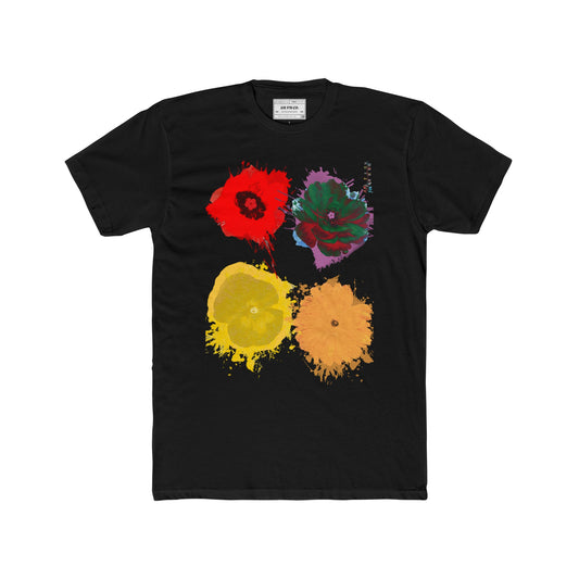 Flowers Cotton Crew Tee