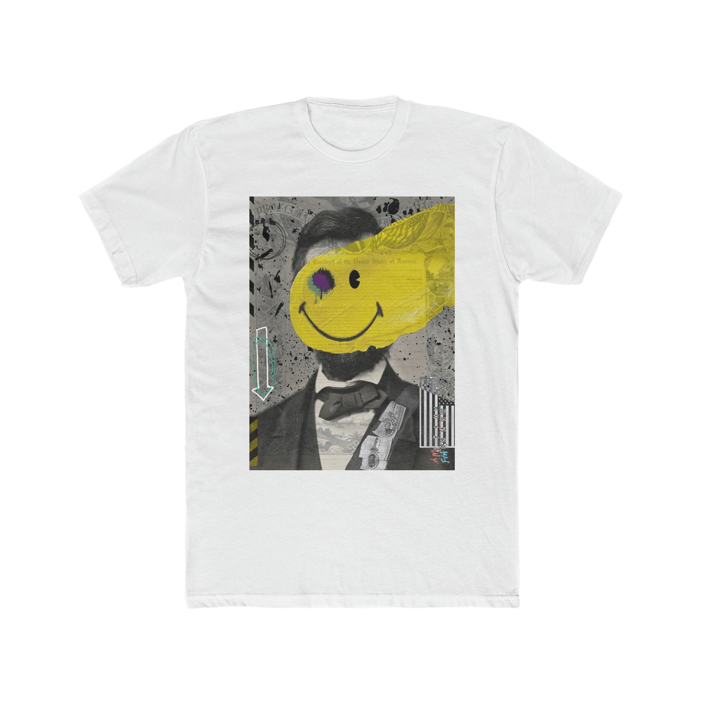 Lincoln Smiles Cotton Crew Tee