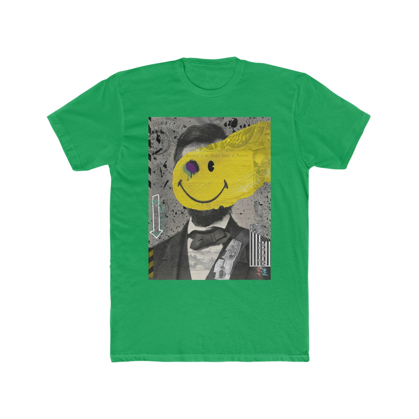 Lincoln Smiles Cotton Crew Tee