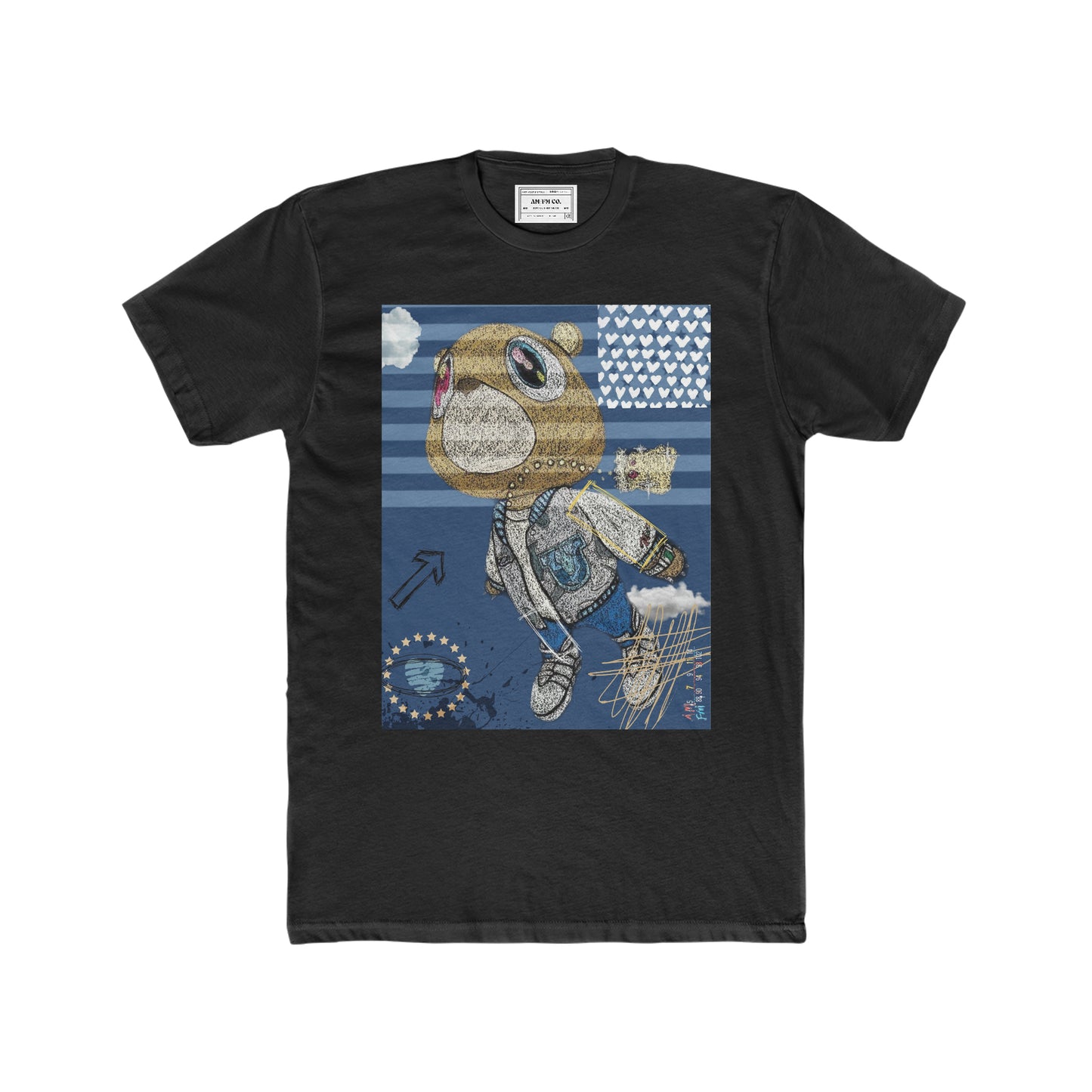 American Bear Cotton Crew Tee