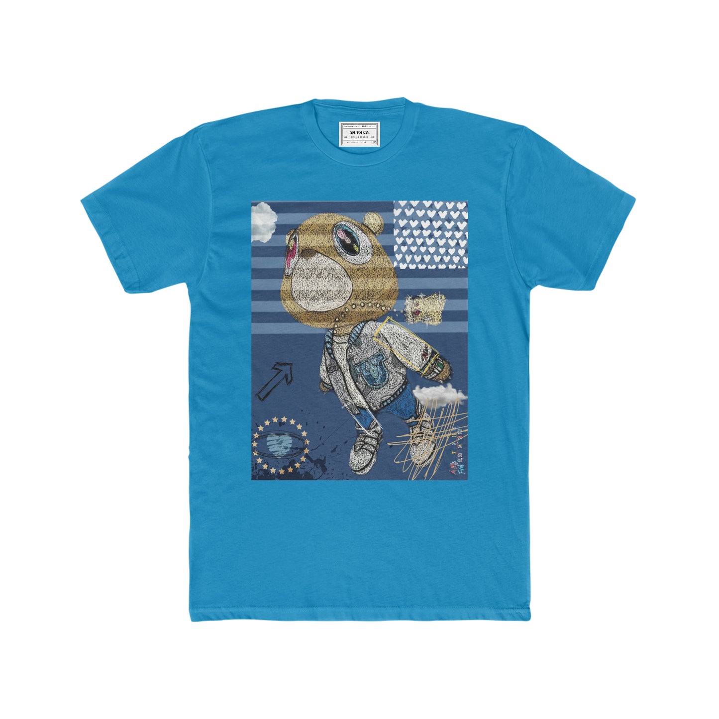 American Bear Cotton Crew Tee