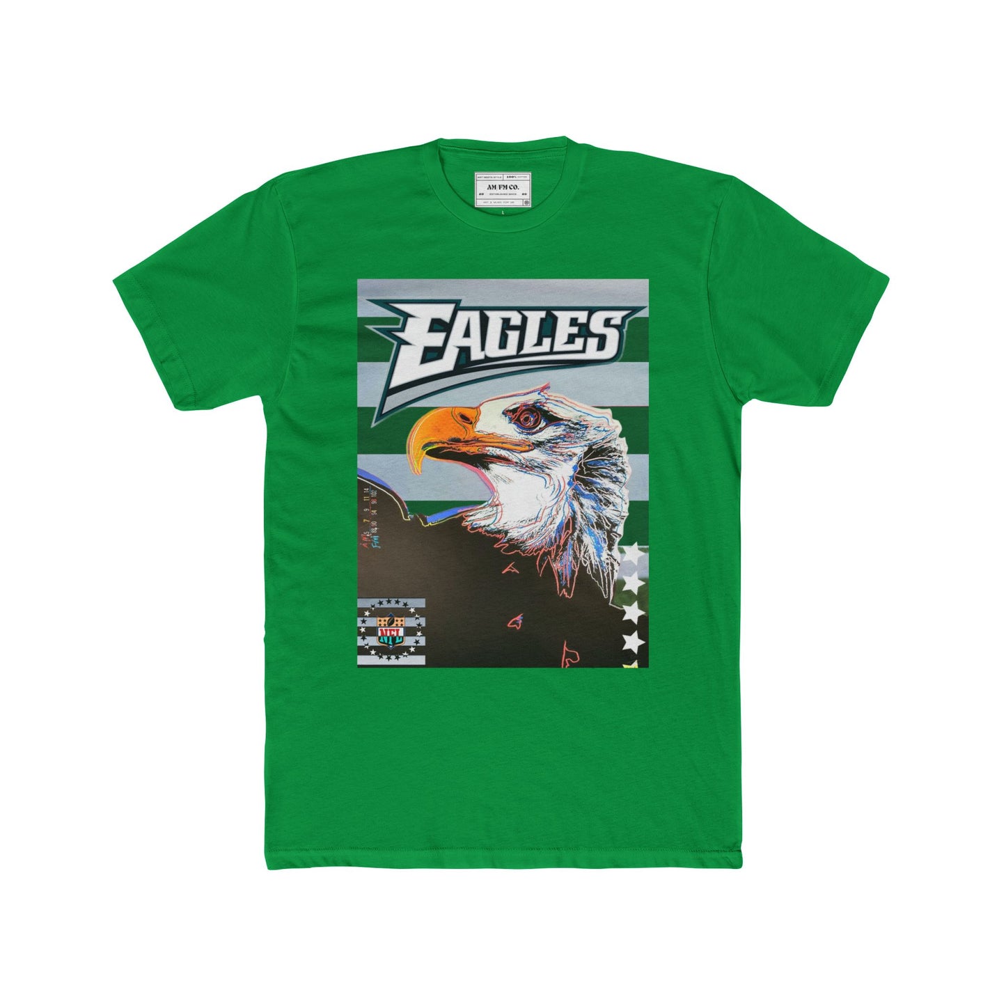 Bird Gang Cotton Crew Tee.