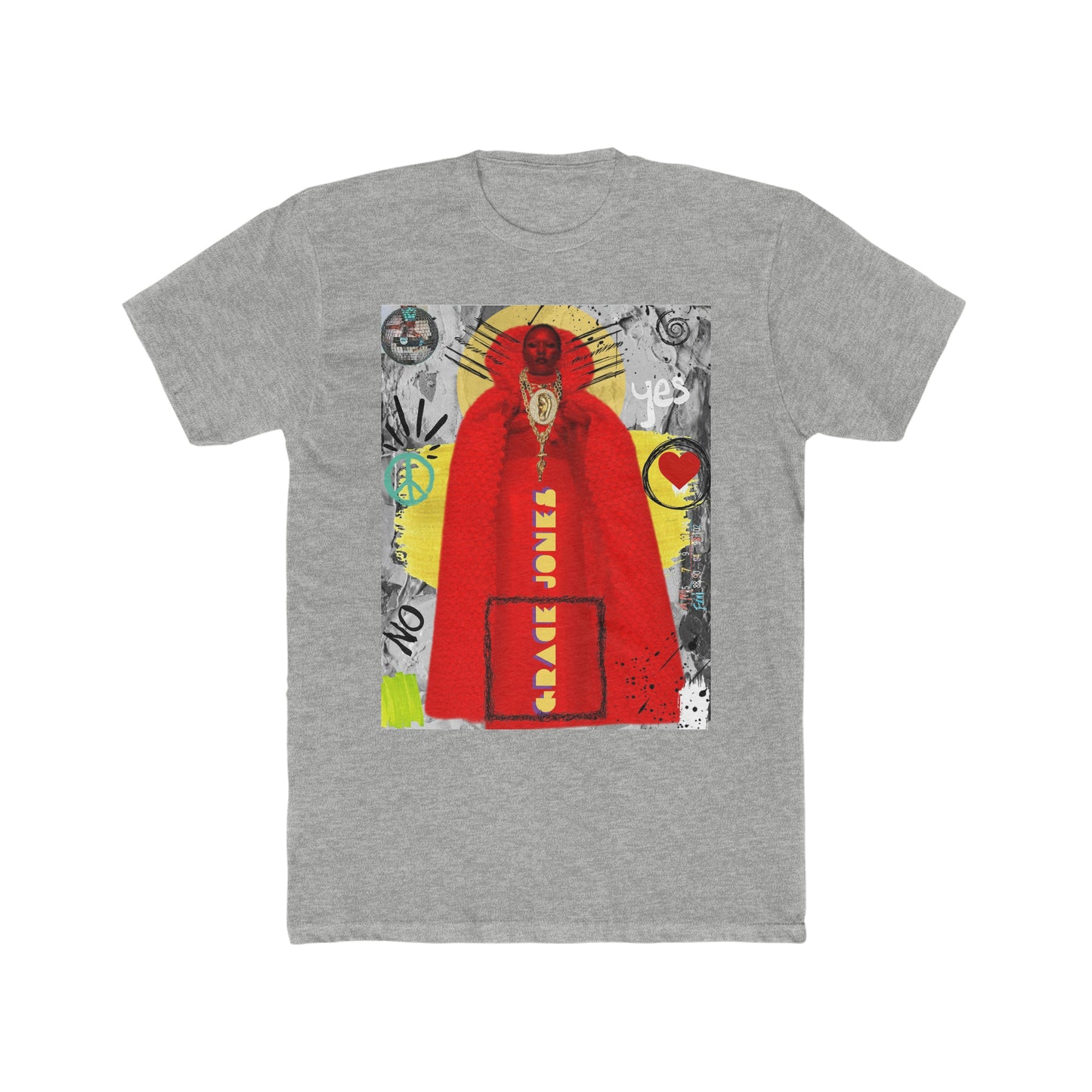 Limited Edition RED Grace Jones Cotton Crew Tee