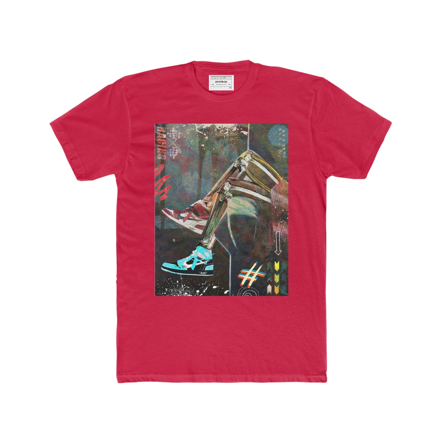 Sneaks & Bones  Cotton Crew Tee
