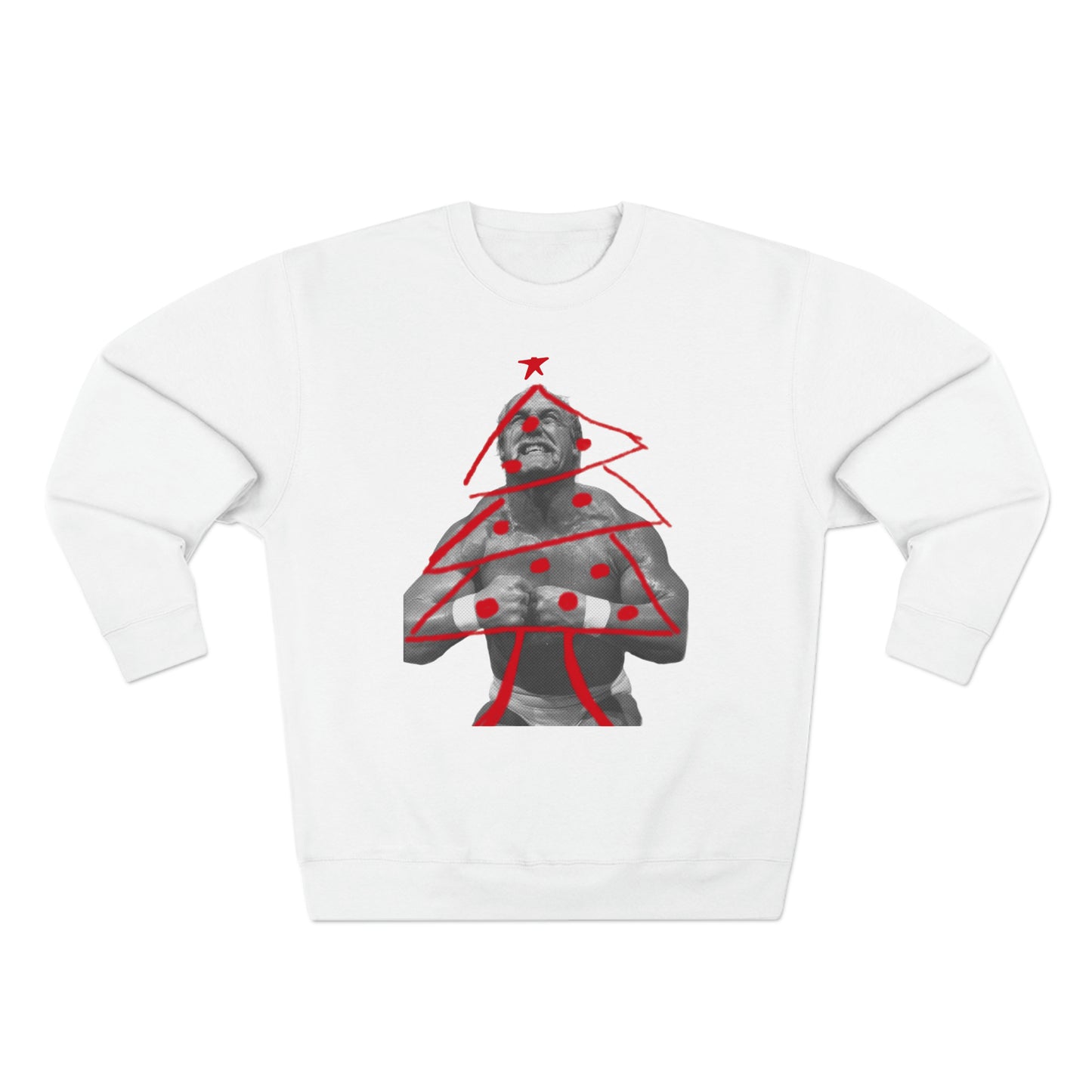 Hulkster TreePremium Crewneck Sweatshirt