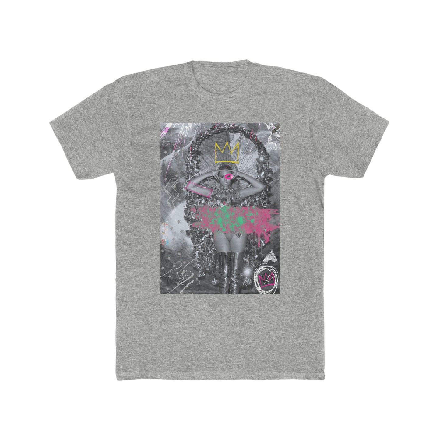 B Crown Cotton Crew Tee