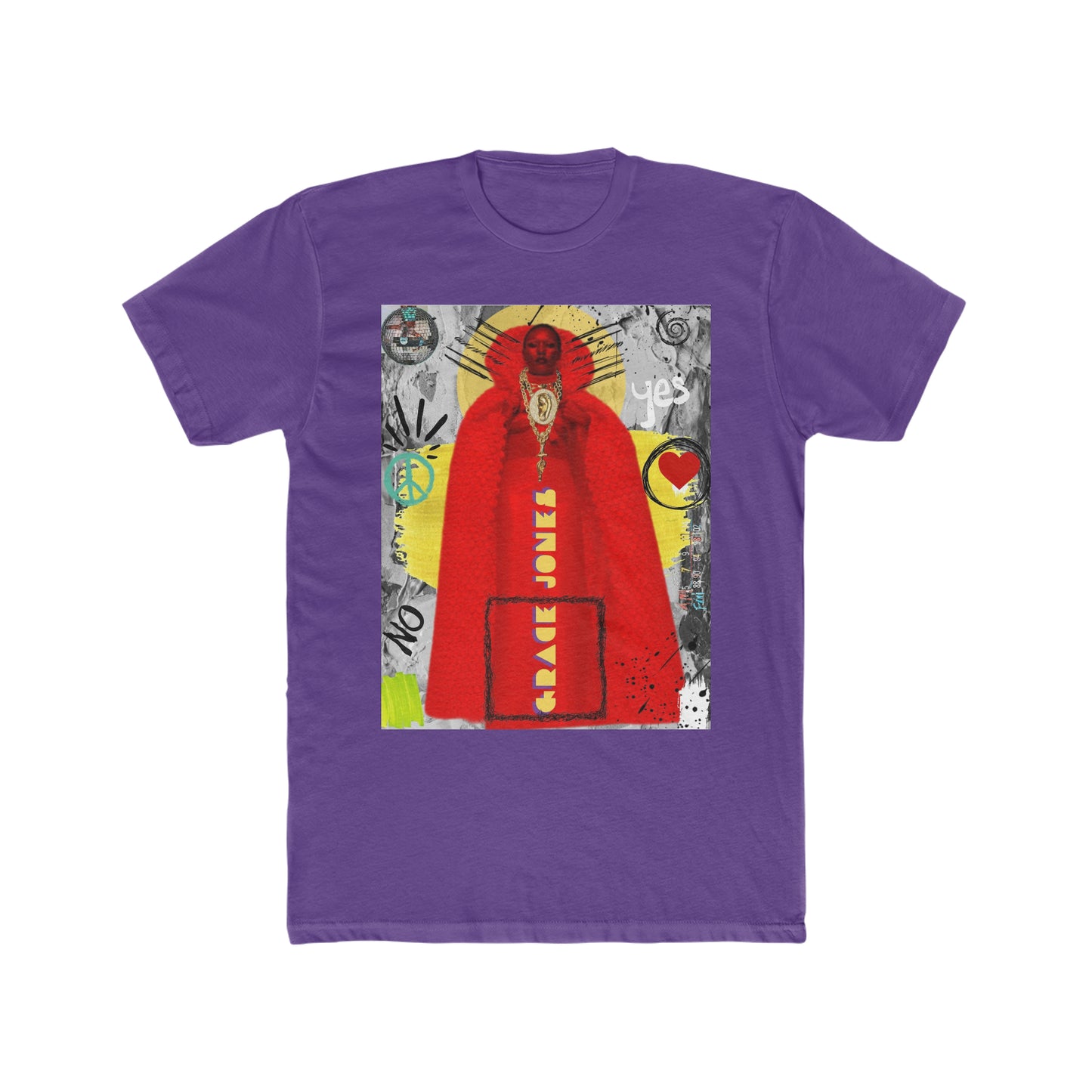 Limited Edition RED Grace Jones Cotton Crew Tee