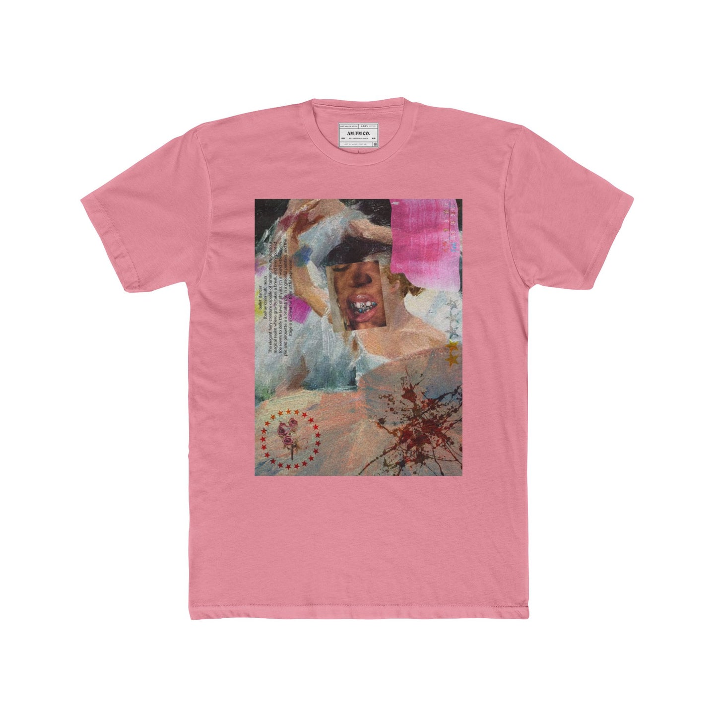 Ballet Paint Cotton Crew Tee.