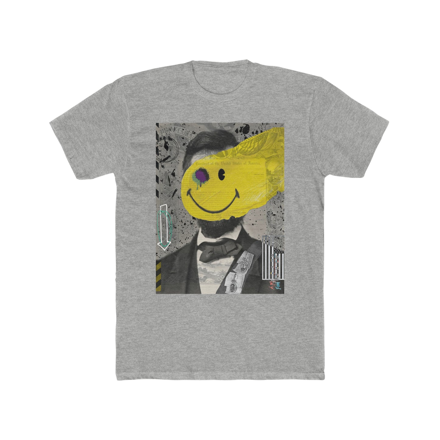 Lincoln Smiles Cotton Crew Tee