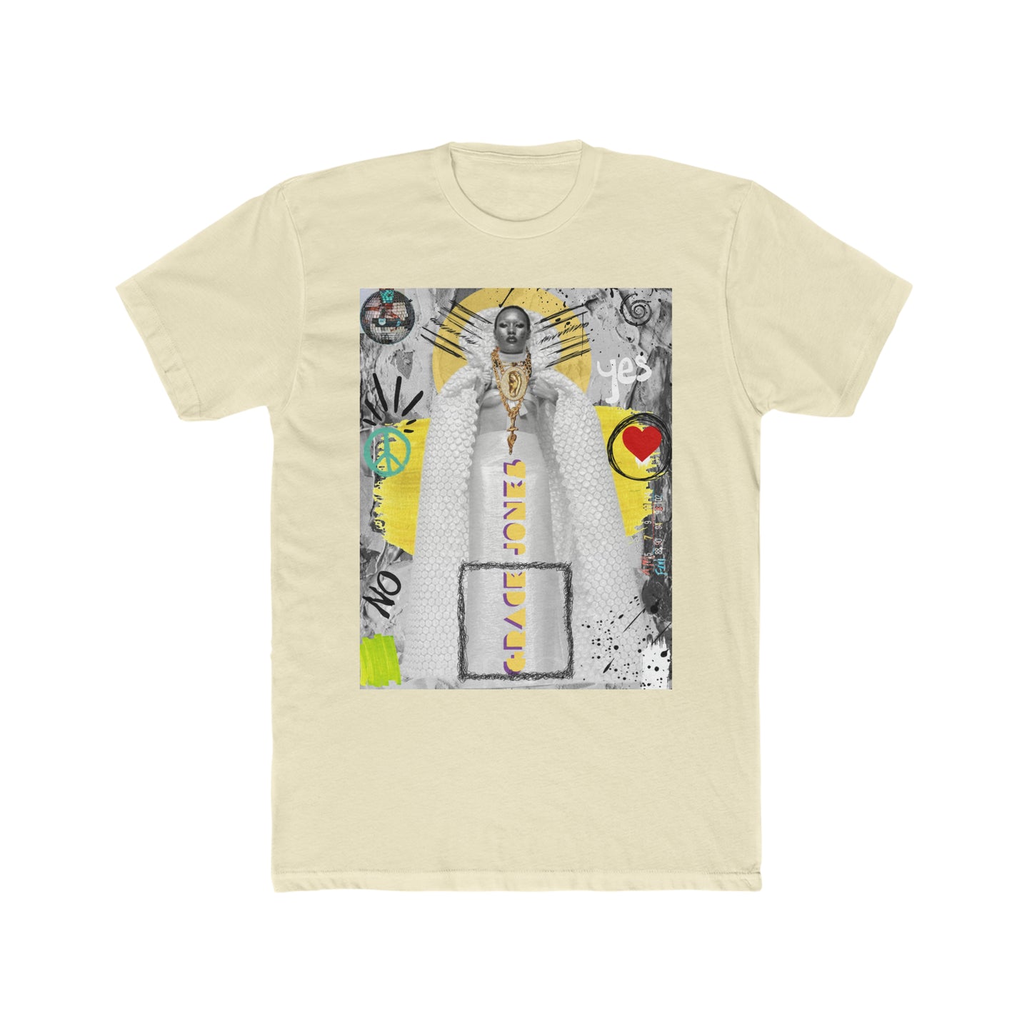 Grace Jones Cotton Crew Tee