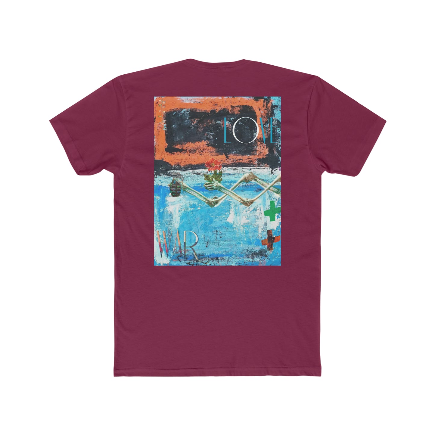 LOVE WAR Cotton Crew Tee