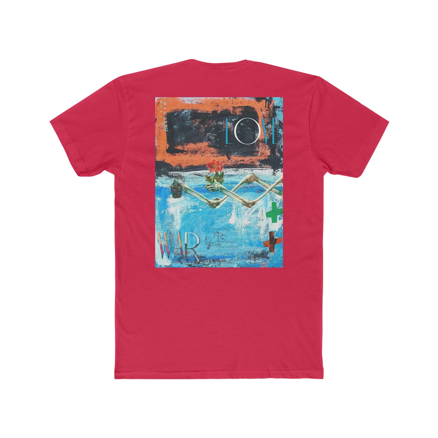 LOVE WAR Cotton Crew Tee