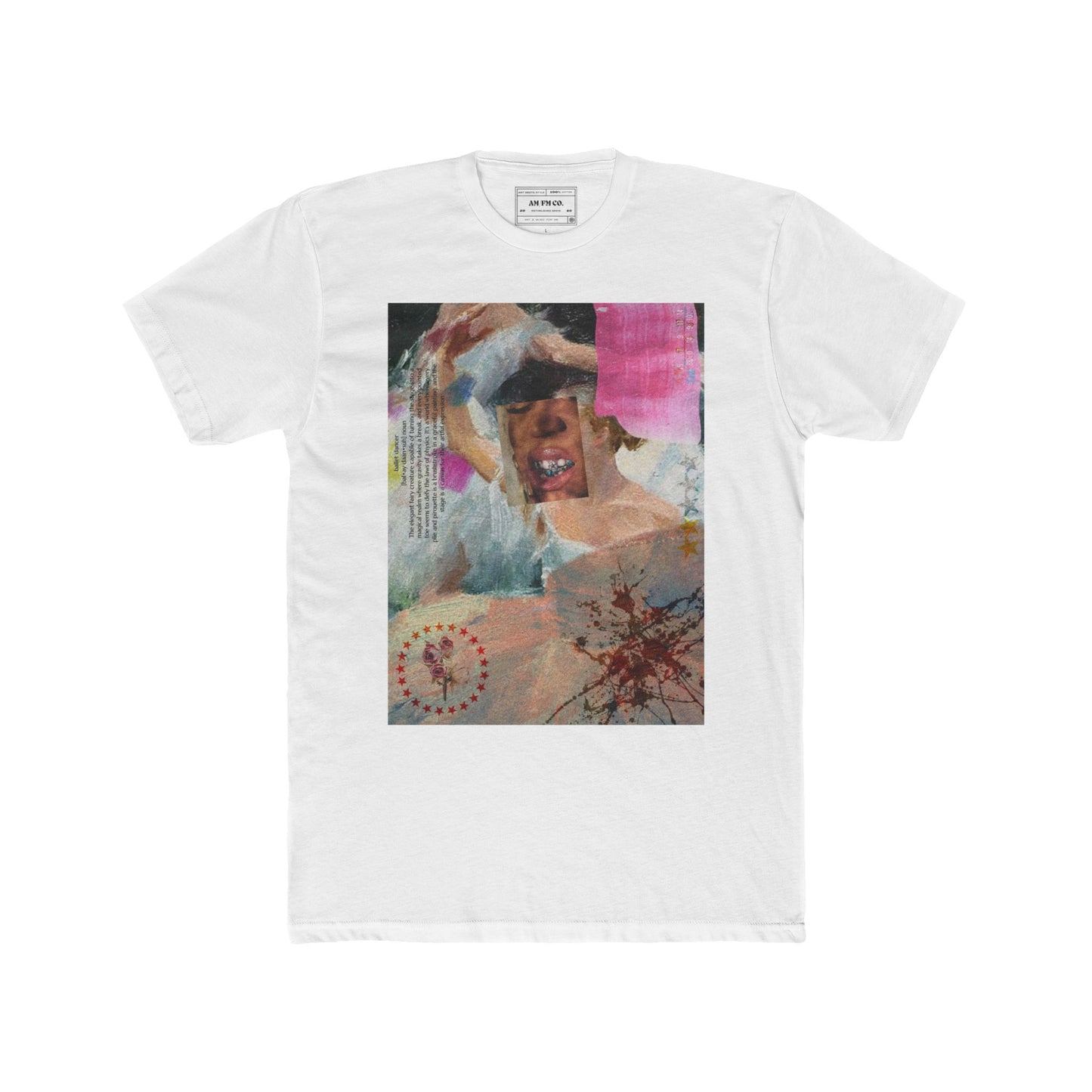 Ballet Paint Cotton Crew Tee.