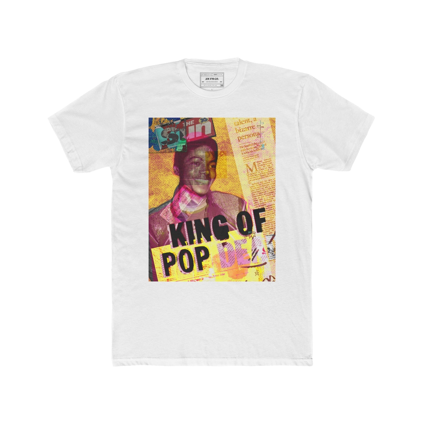 King Of Pop Cotton Crew Tee
