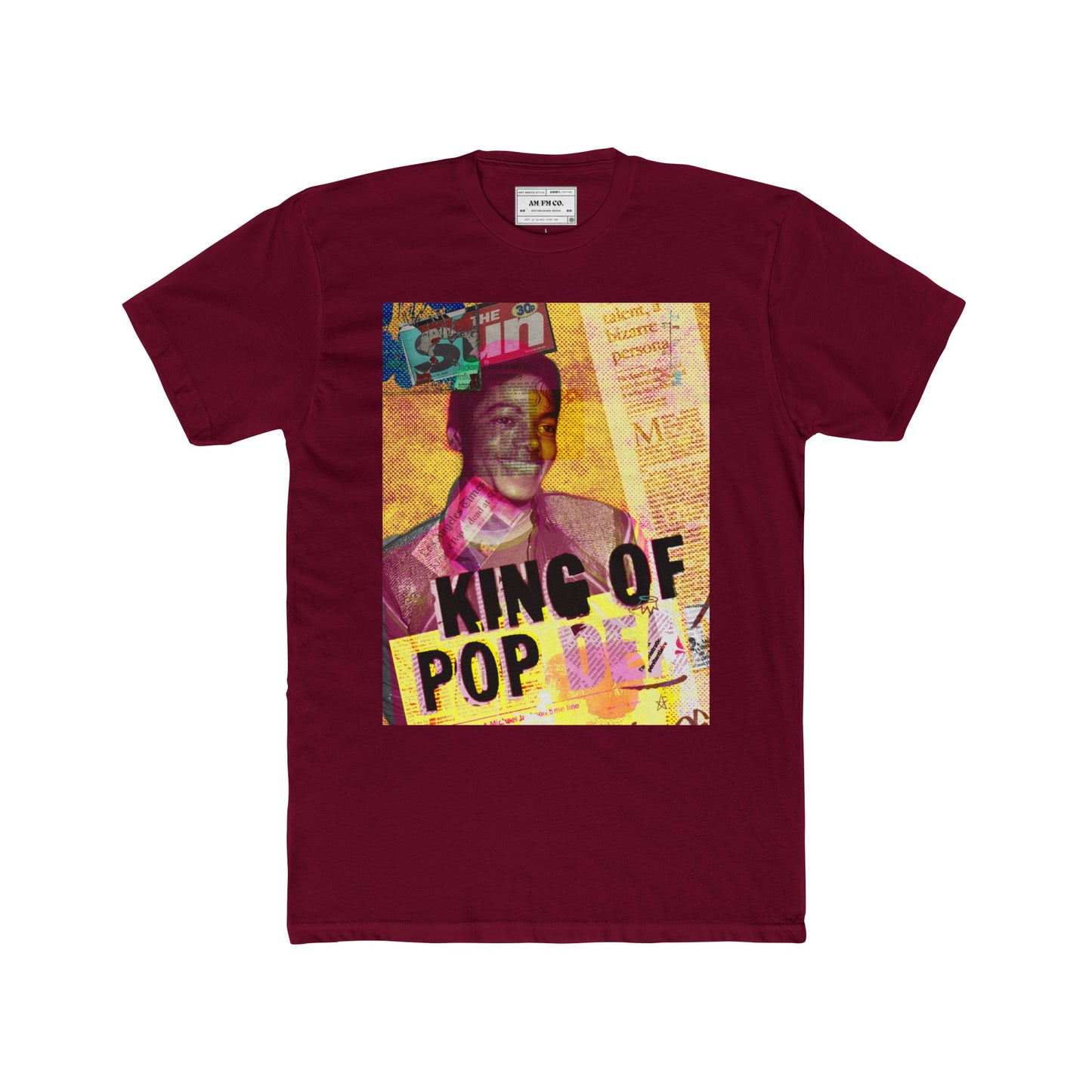 King Of Pop Cotton Crew Tee