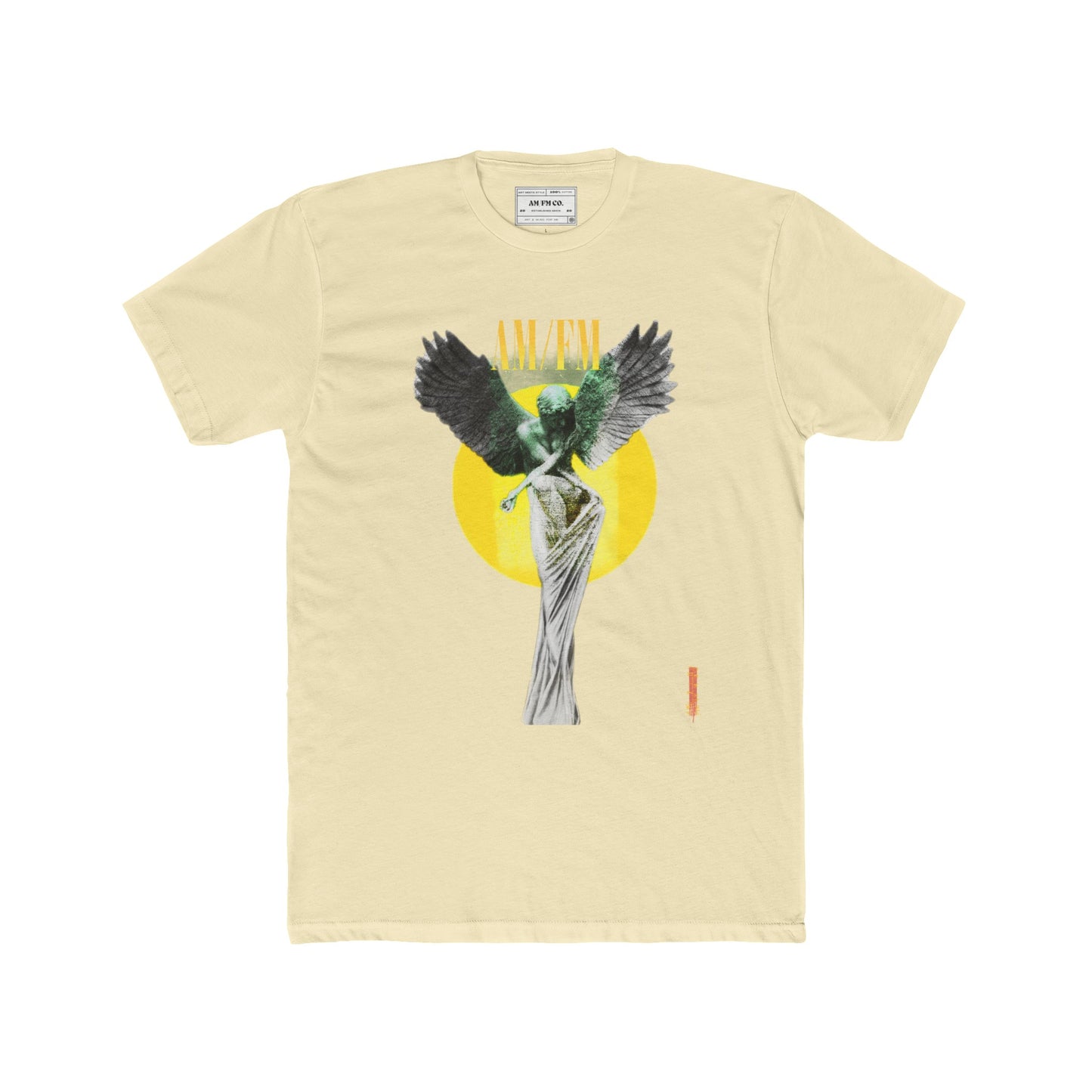 Angel Wings Cotton Crew Tee