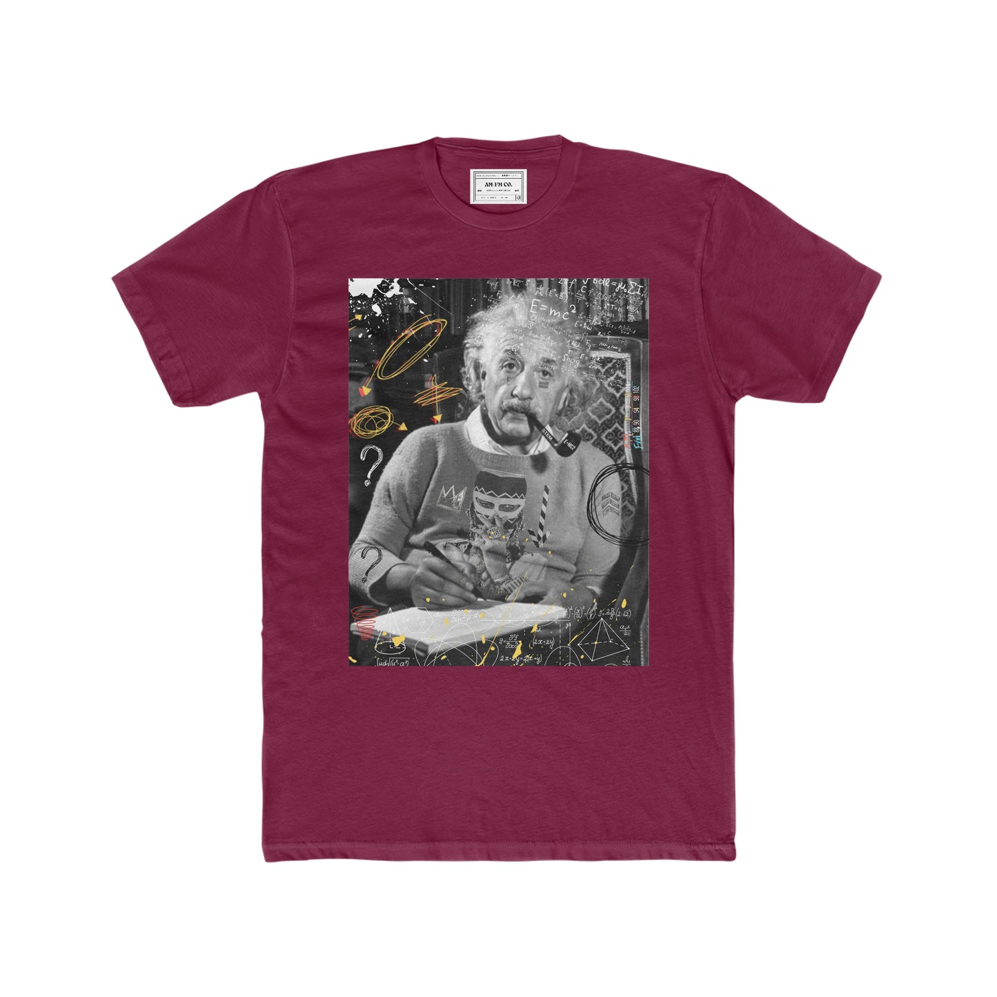 E=mc2 Cotton Crew Tee