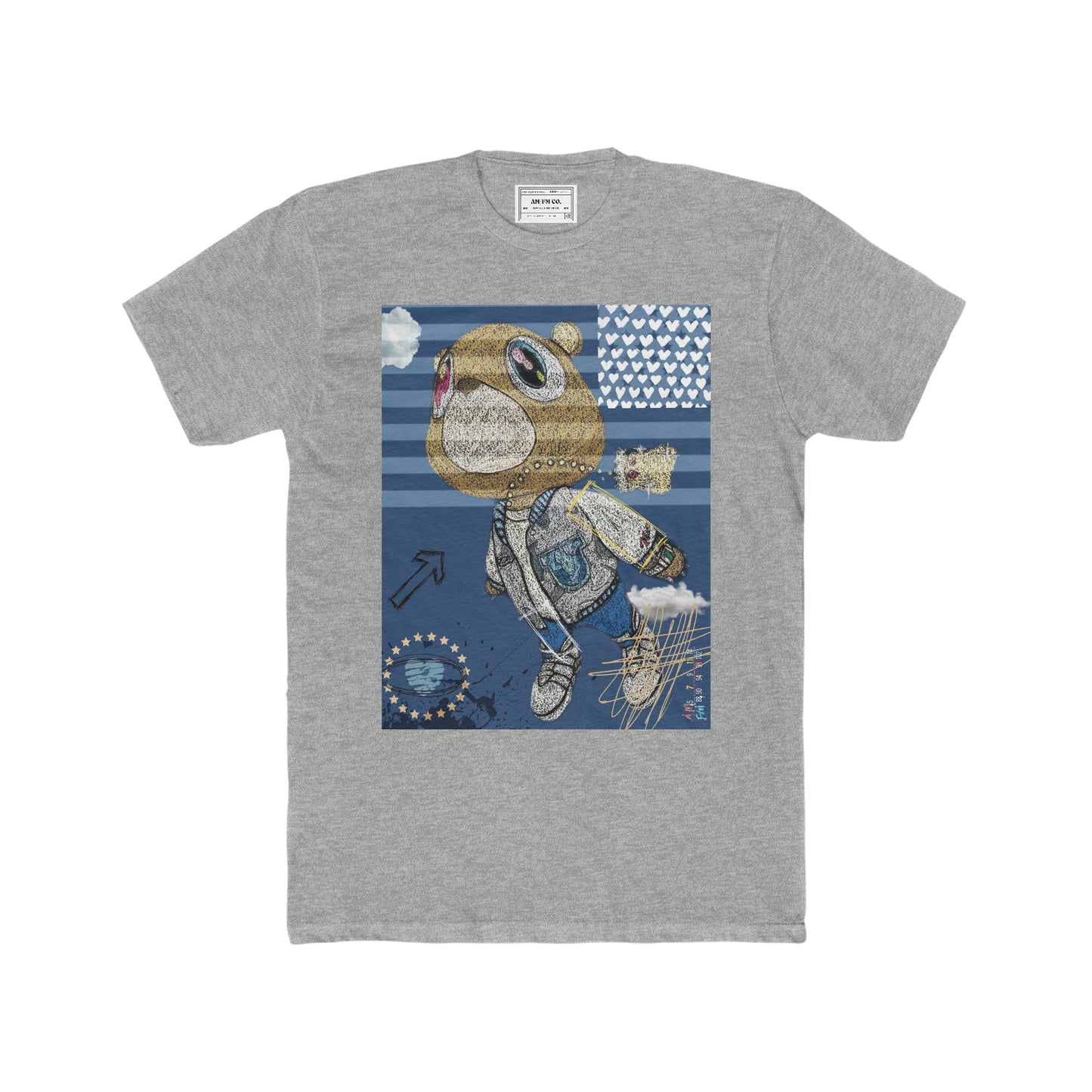 American Bear Cotton Crew Tee