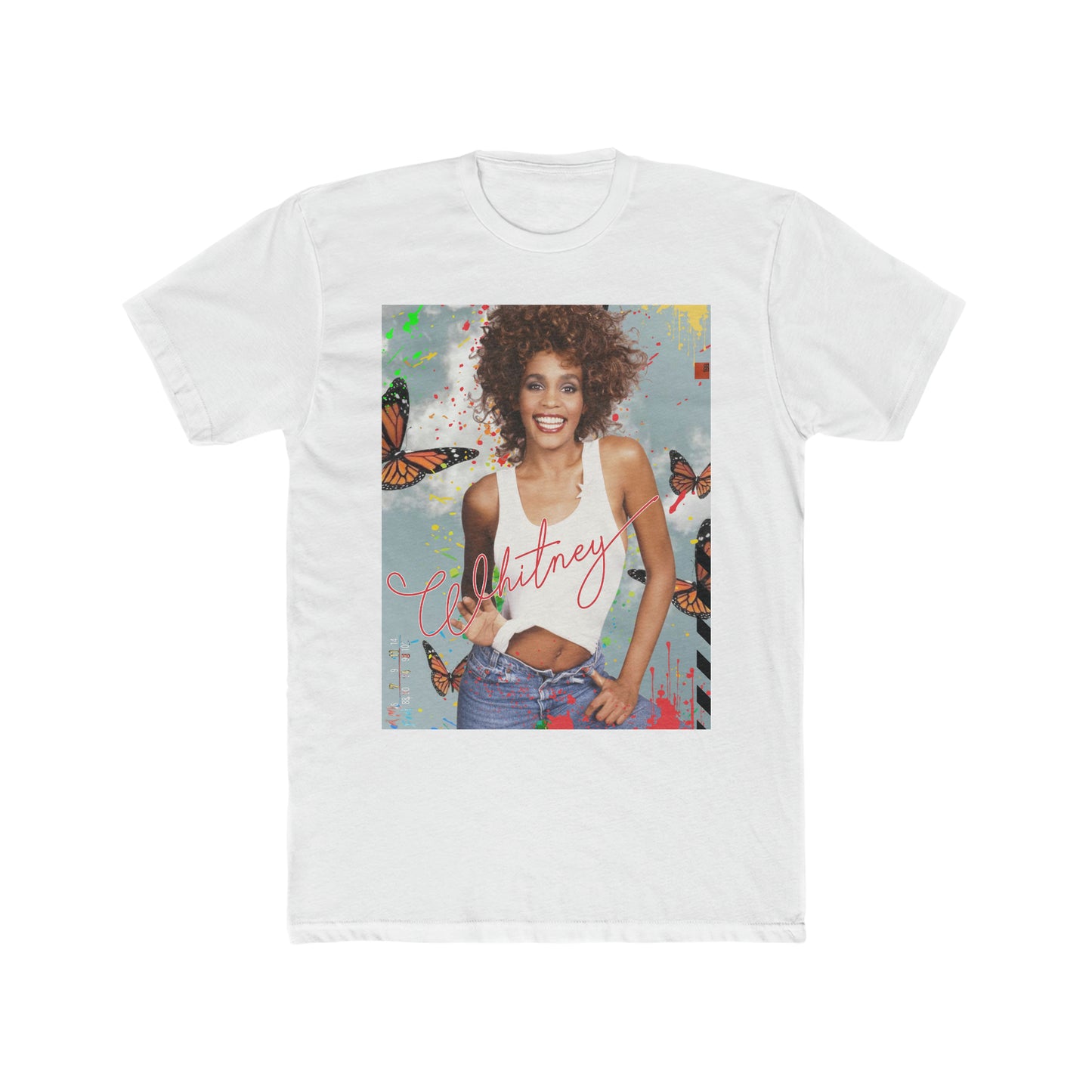 Whitney Butterfly Cotton Crew Tee