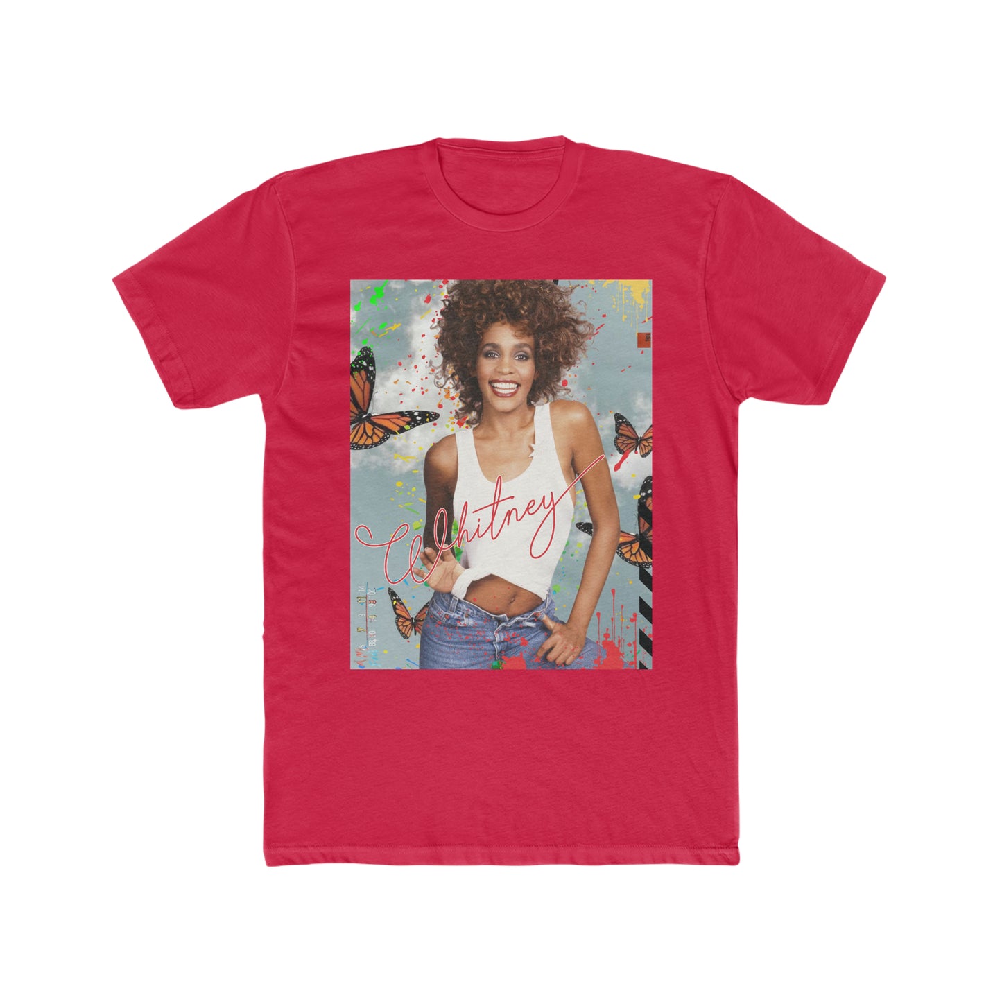 Whitney Butterfly Cotton Crew Tee