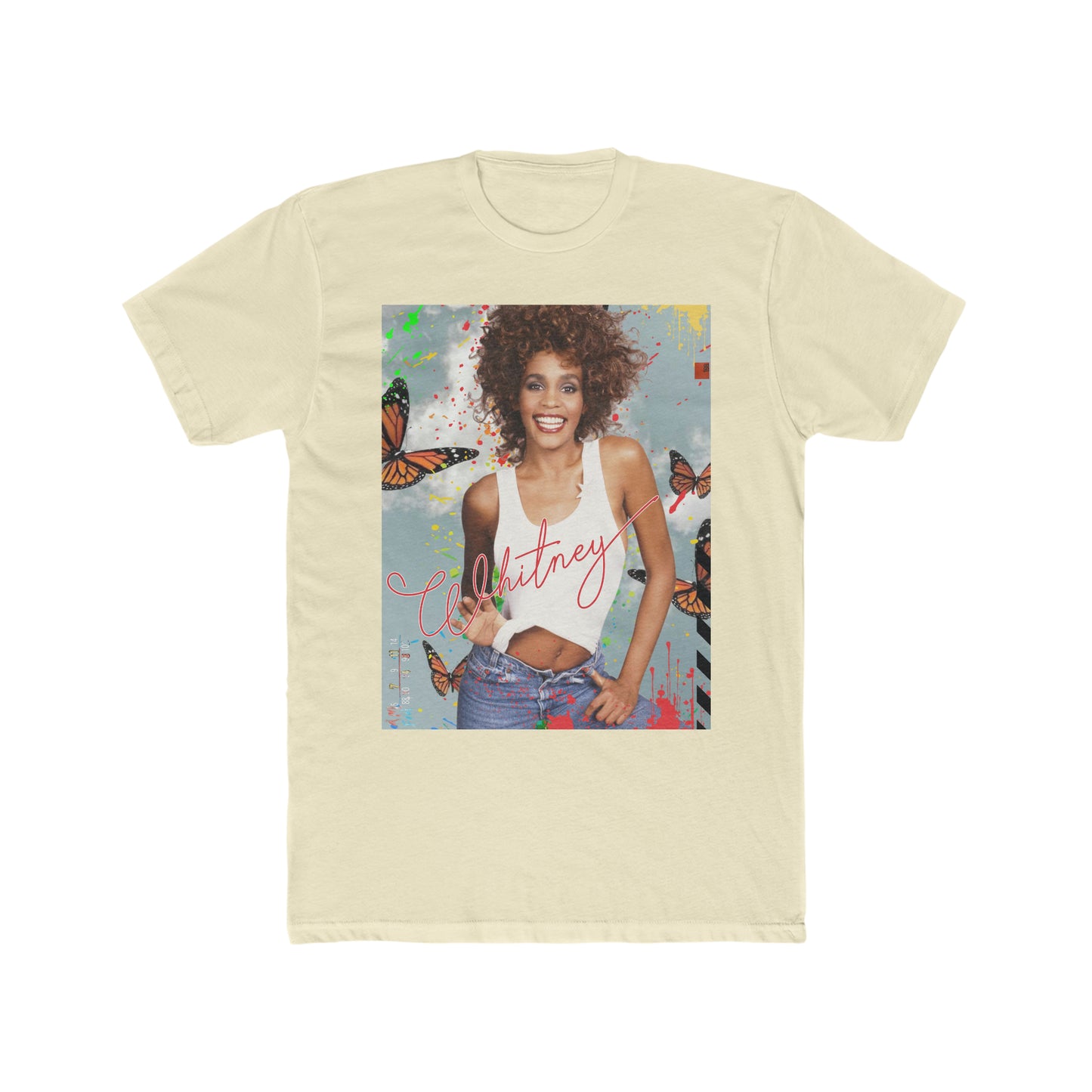 Whitney Butterfly Cotton Crew Tee