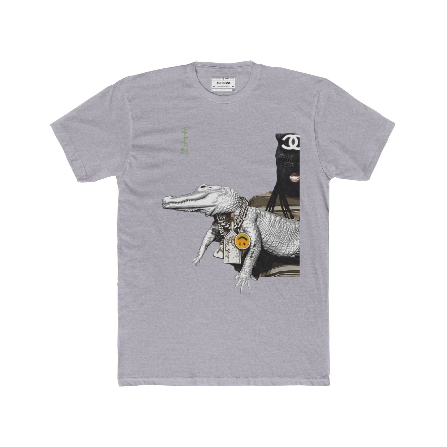 Swamp/WSG Cotton Crew Tee