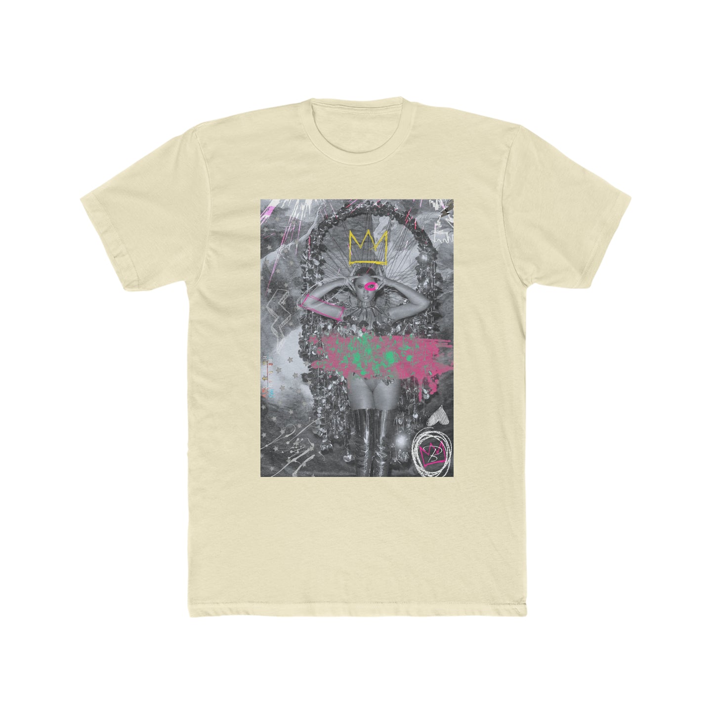 B Crown Cotton Crew Tee