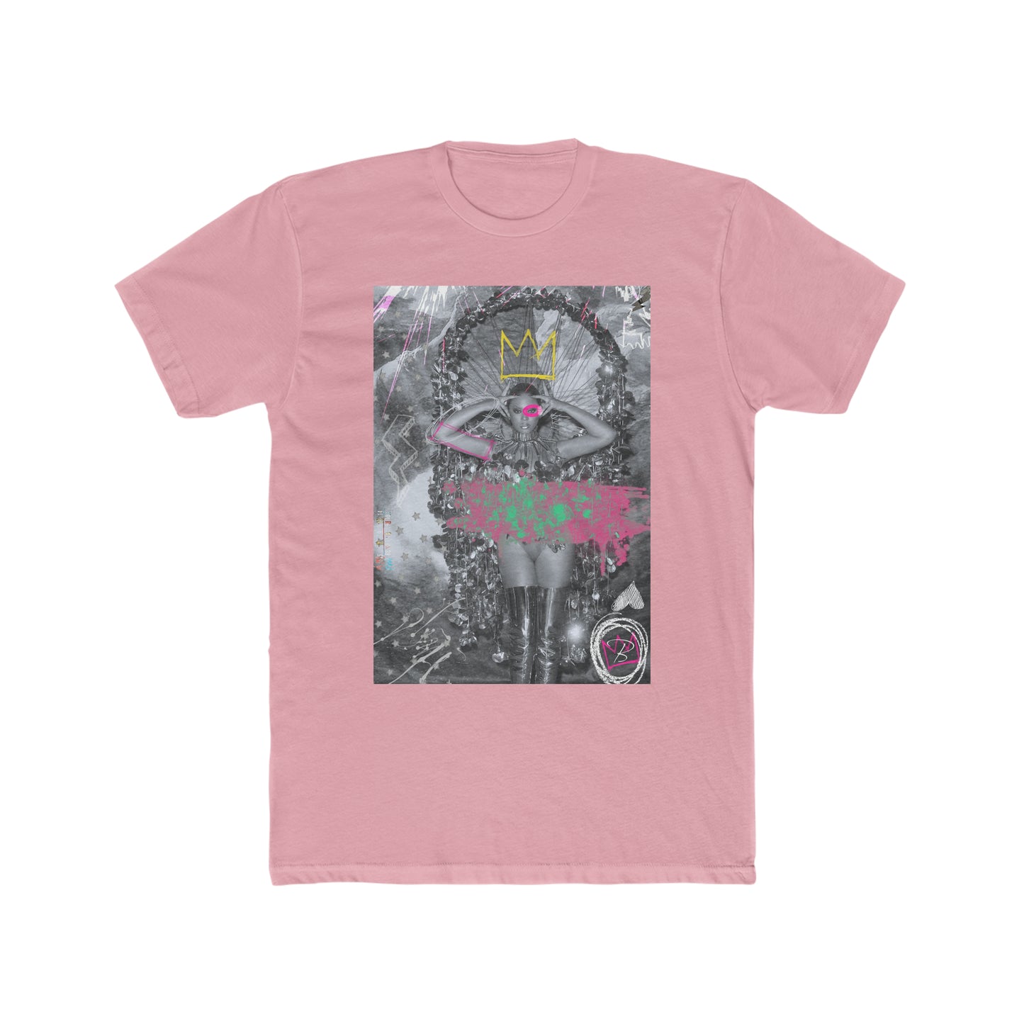 B Crown Cotton Crew Tee